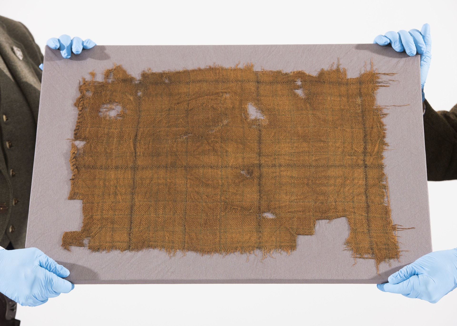The Glen Affric tartan is the oldest known piece of true tartan discovered in Scotland.