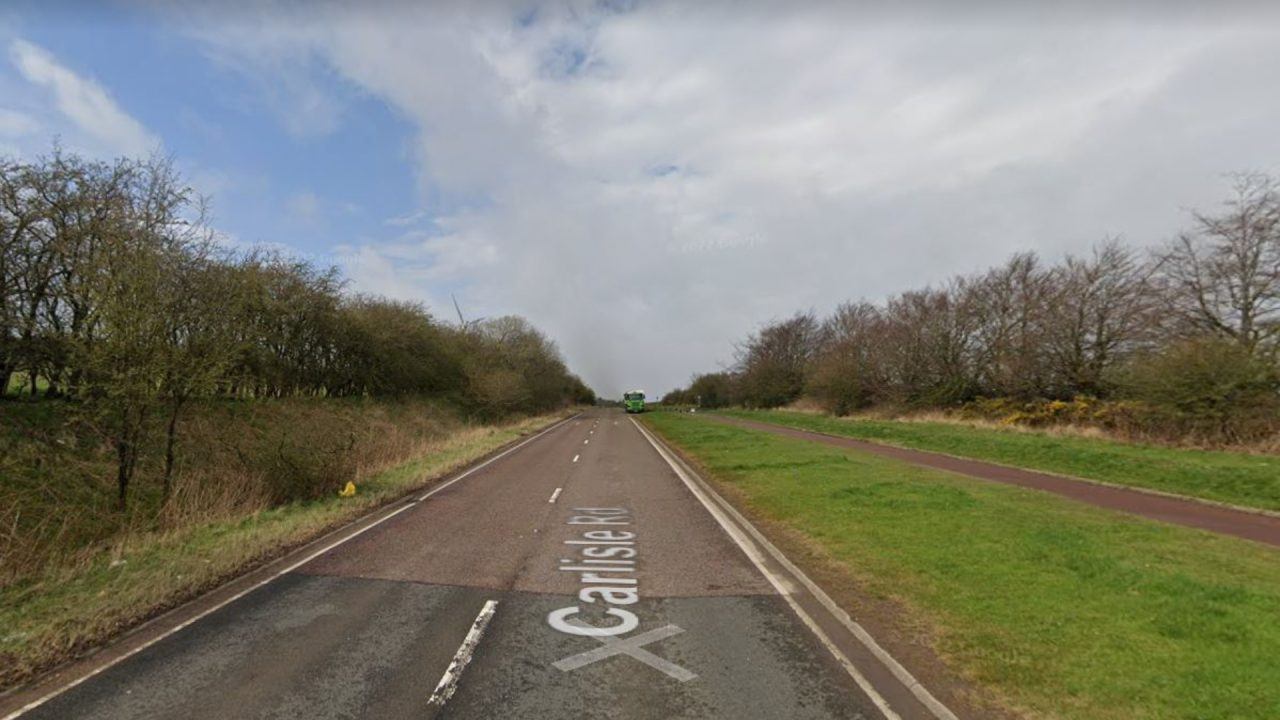 Driver in hospital and road closed for hours after serious car crash on B7078 in Lanarkshire