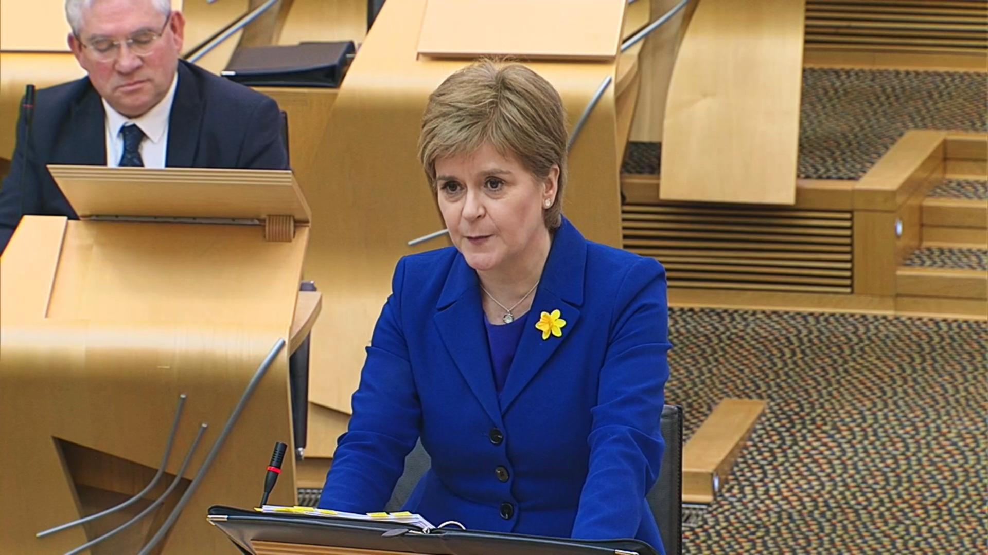 Nicola Sturgeon previously cancelled Gillian Martin's planned move to government after her comments came to light.