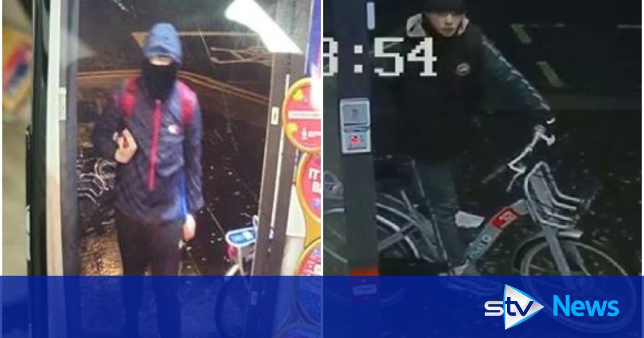 CCTV images released of two men following robbery on Glassford Street ...