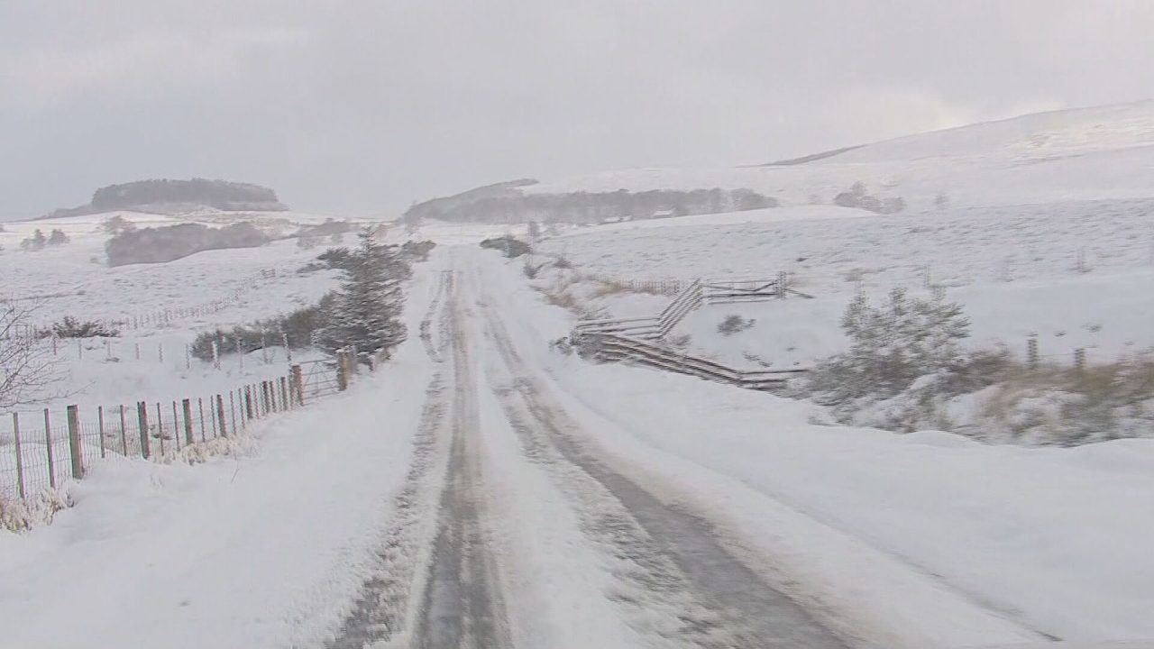 Weather warnings for snow, ice and wildfires issued across Scotland