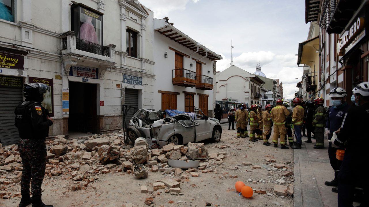 Four killed as strong earthquake shakes coastal Ecuador in Guayas region