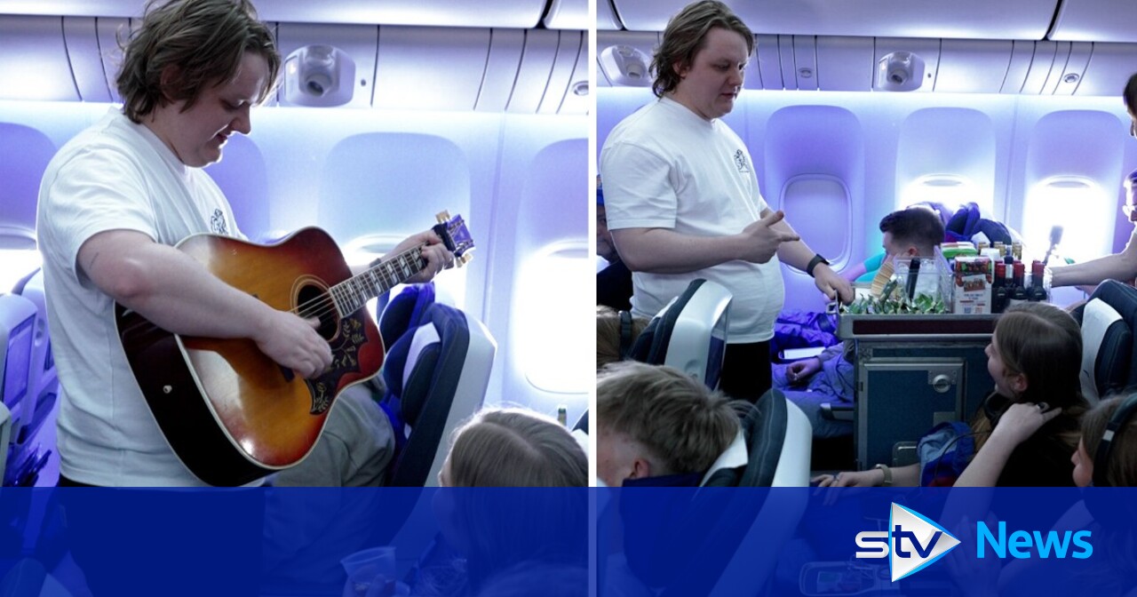 Lewis Capaldi surprises fans with latest single on British Airways flight from London to Los Angeles - SwiftTelecast
