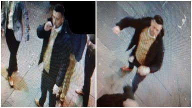 CCTV released of man in Glasgow Christmas-time serious assault probe on Mitchell Lane
