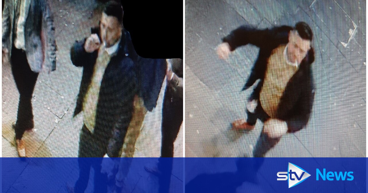 CCTV released of man in Glasgow Christmas-time serious assault probe on ...