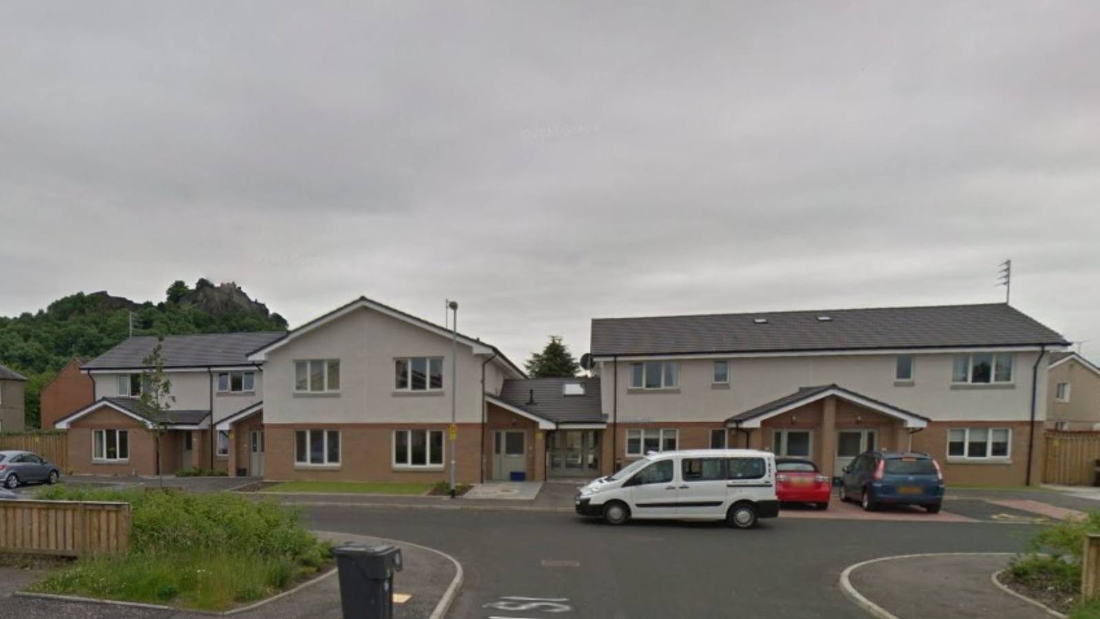 The incident occurred at the assisted housing on Craighall Street in Stirling.