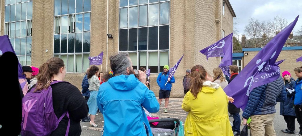Teachers at First Minister’s former school Hutchesons’ Grammar in Glasgow vote to strike in pensions row