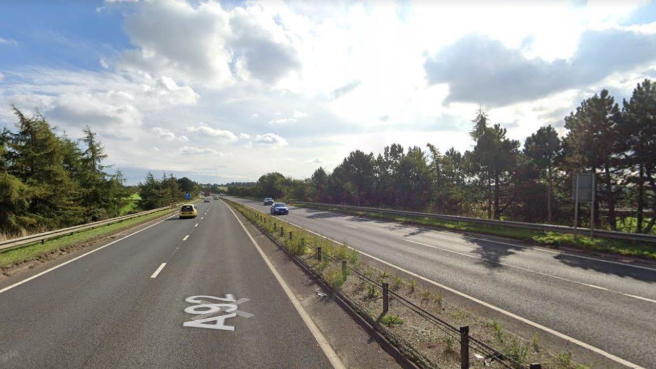 Emergency services attend serious crash as major road A92 closed near Kirkcaldy