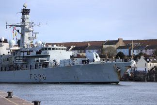 HMS Montrose: Royal Navy warship makes final visit to Angus town after 30 years’ service