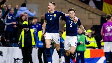 Scotland beat Spain to go top of Group A with famous Hampden victory in Euro 2024 qualifier