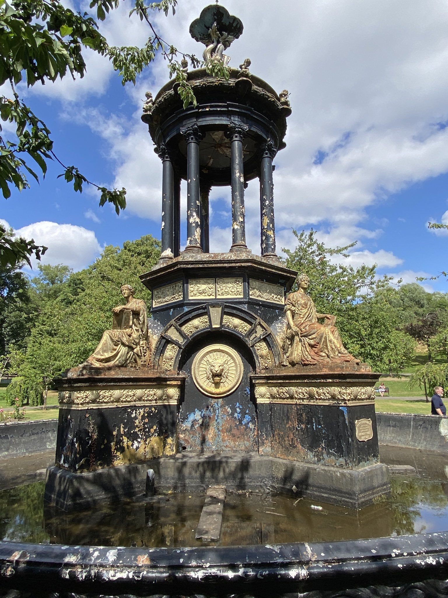 The Saracen Fountain in Alexandra Park (Glasgow City Heritage Trust/Niall Murphy)