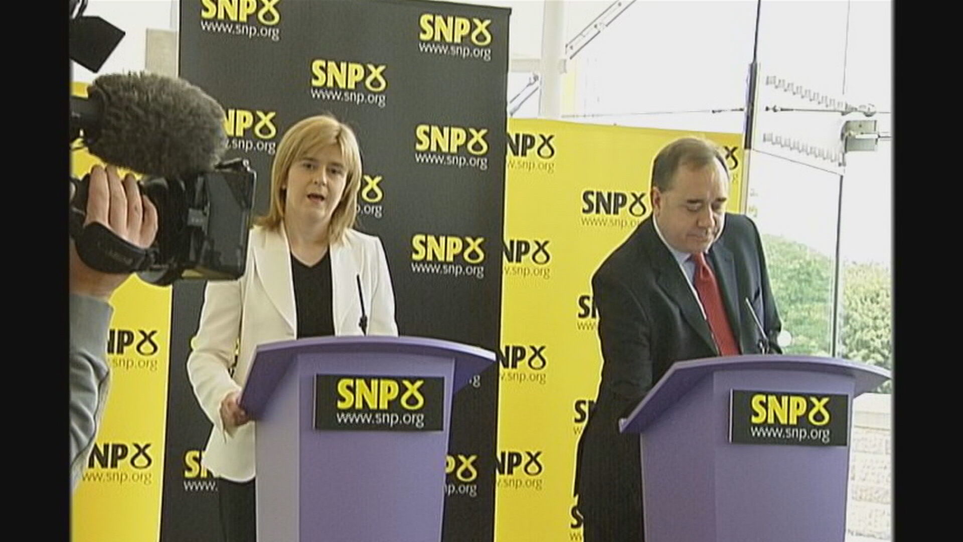 Sturgeon made complaints against her predecessor, the late Alex Salmond.