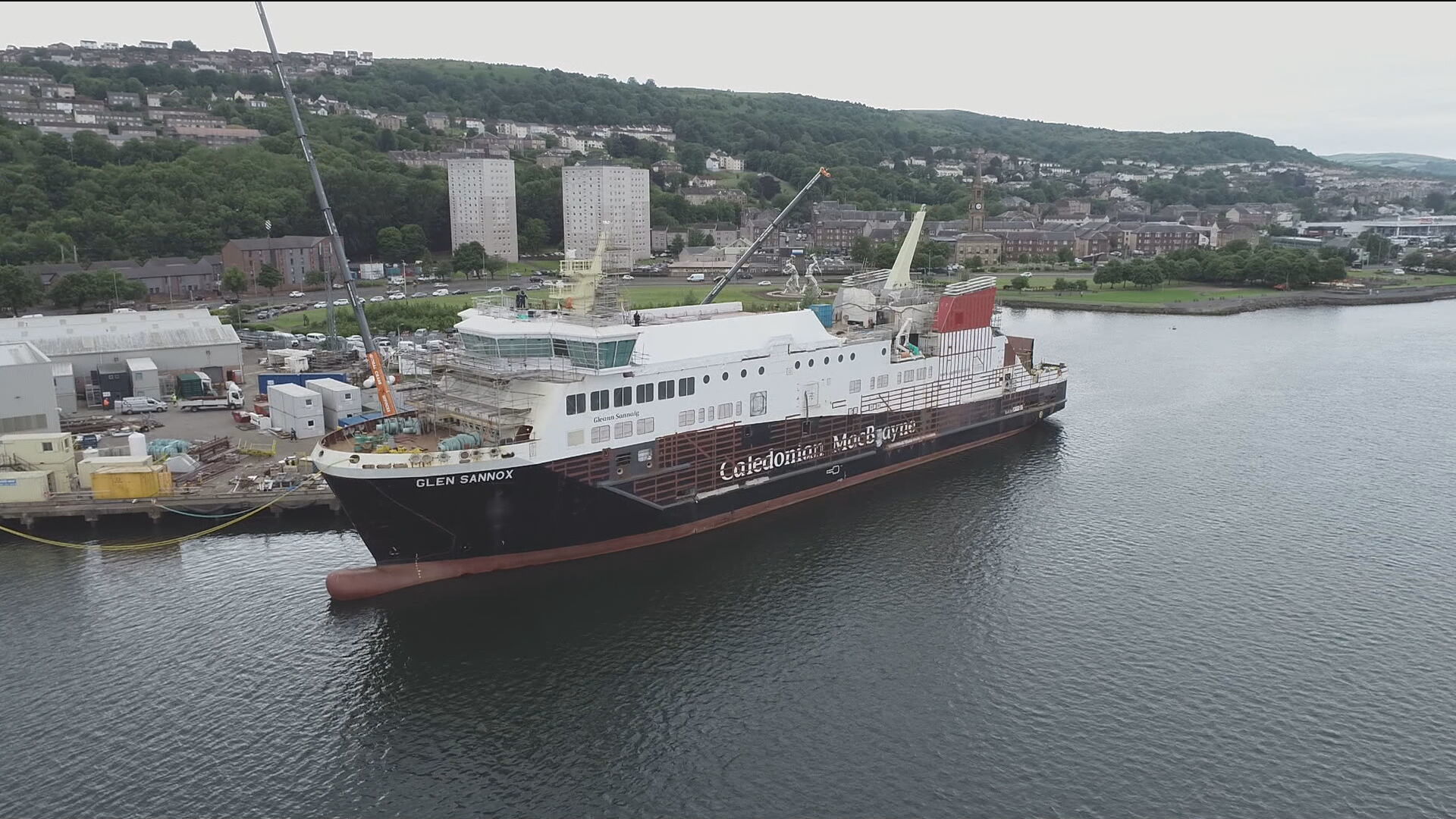 Two ferries being build in Scotland face significant delays.