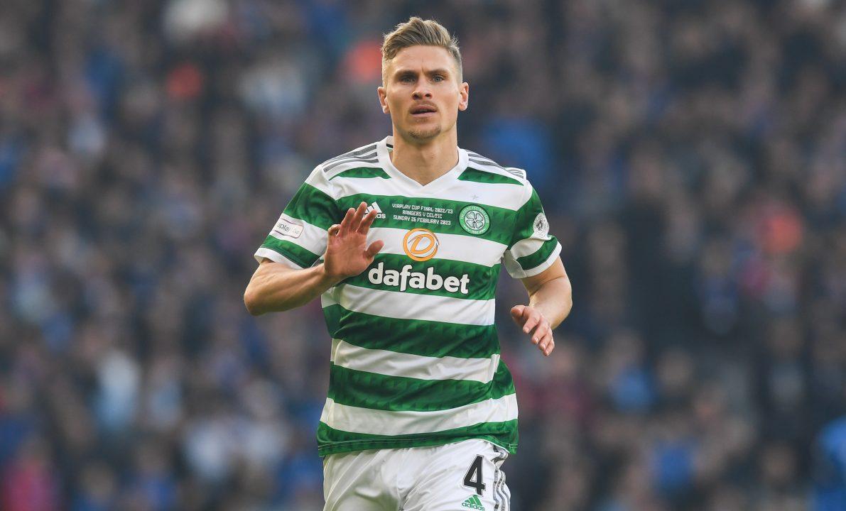 Carl Starfelt wants to take ‘pure happiness’ from cup win into Celtic run-in