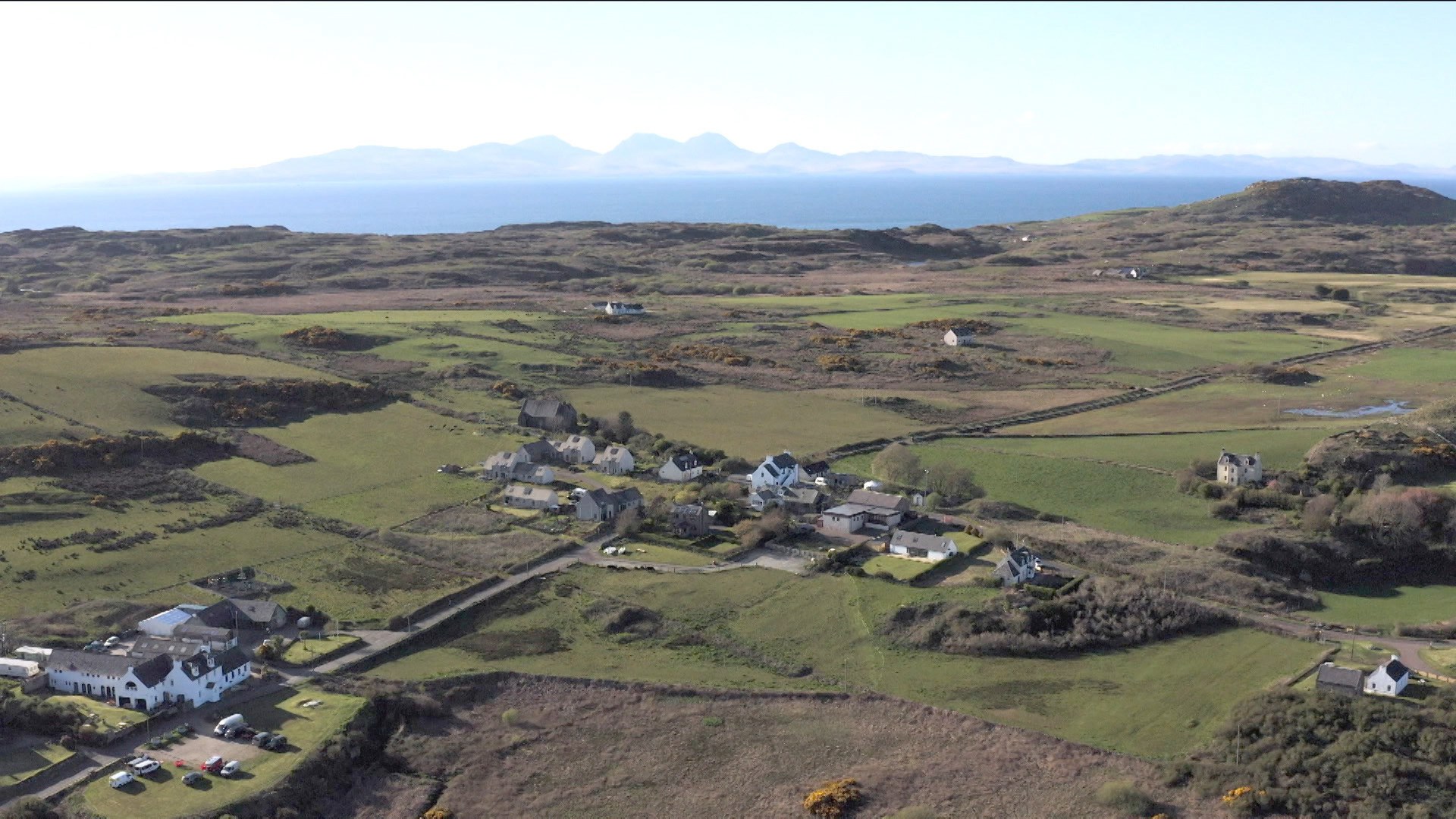 People have given up their city lives to live on the Isle of Gigha.