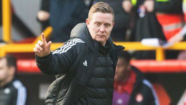 Barry Robson says Aberdeen will need to be at their best to compete with Rangers