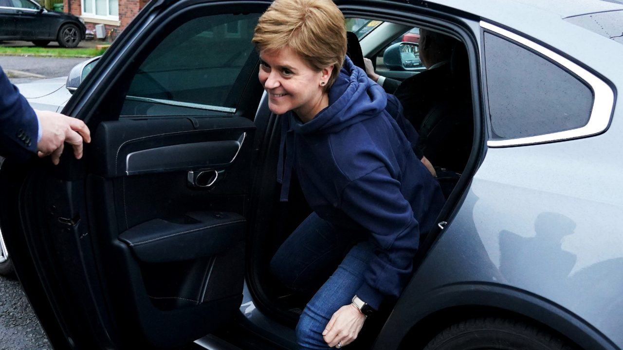 Scotland’s First Minister Nicola Sturgeon in the ‘early stages’ of learning how to drive