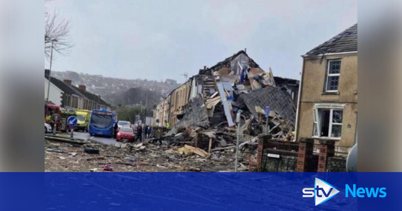 Body of man recovered from scene of suspected gas explosion in Swansea ...