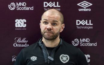Hearts manager Robbie Neilson comfortable with ‘expectation’ in battle for third place
