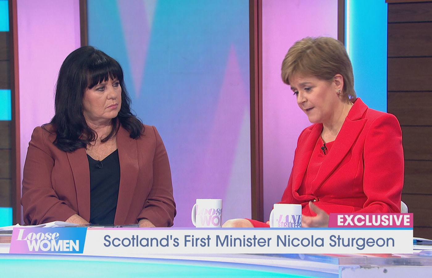 Nicola Sturgeon on Loose Women.