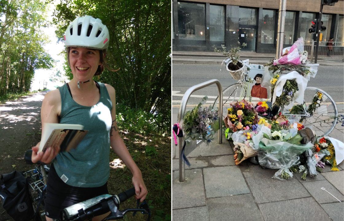 Parents of French cyclist killed in HGV crash join campaign for road safety measures in Glasgow