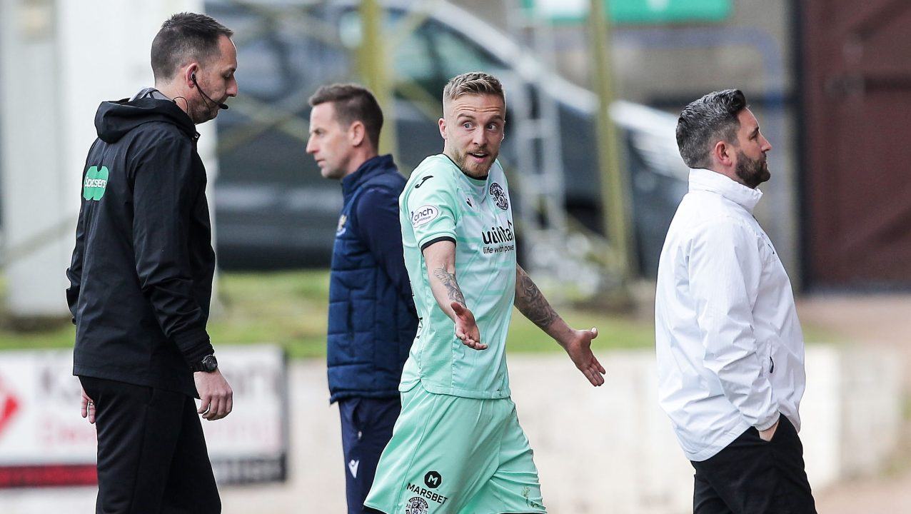 Hibernian appeal against Jimmy Jeggo’s red card at St Johnstone