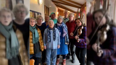Mo Dachaidh: Campaigners perform rap song to protest closure of Ullapool care home