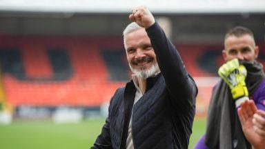 Jim Goodwin signs two year deal with Dundee United as permanent manager