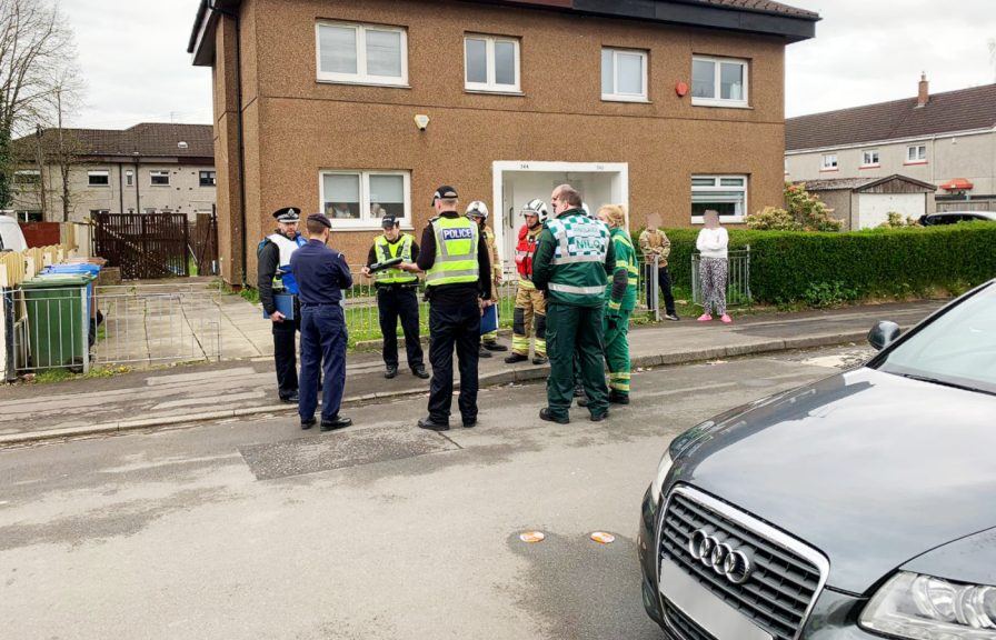 Homes evacuated after 'unexploded bomb' found in Pollok area of Glasgow ...