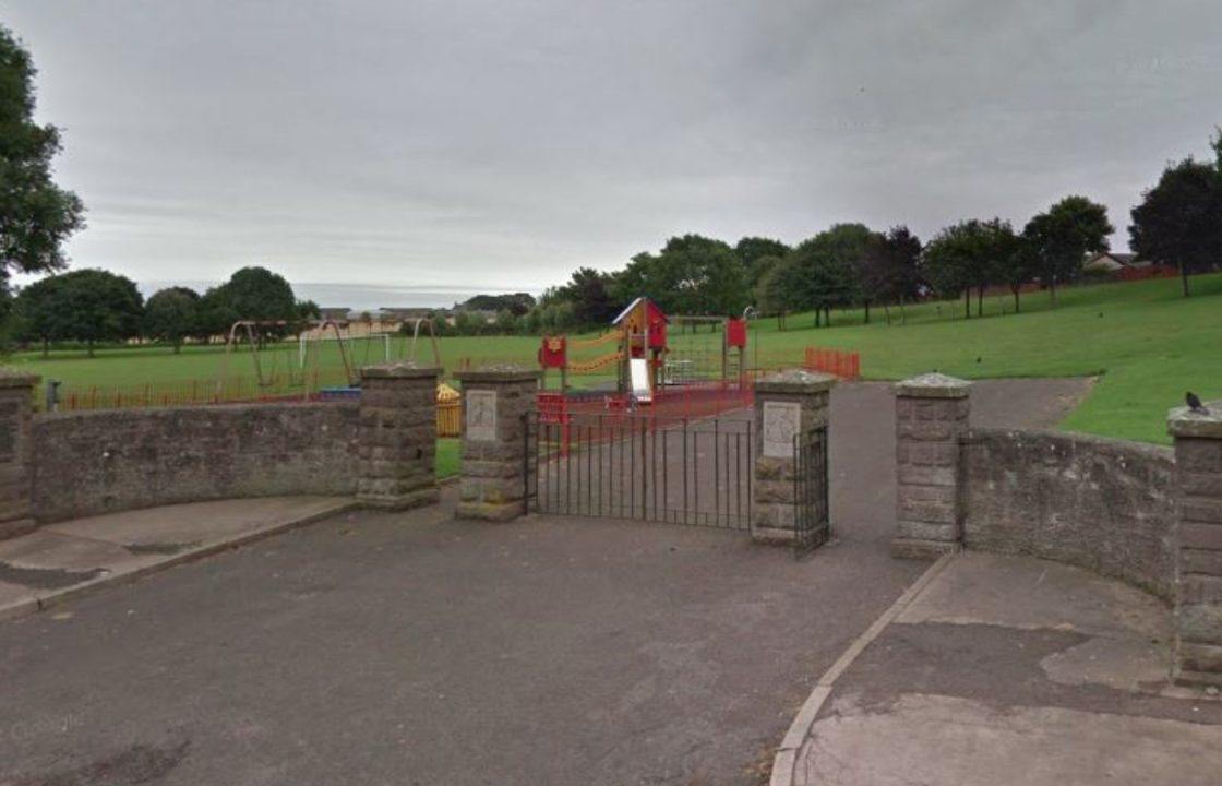 Police investigating after seven-year-old boy left in hospital after being attacked in park in Montrose