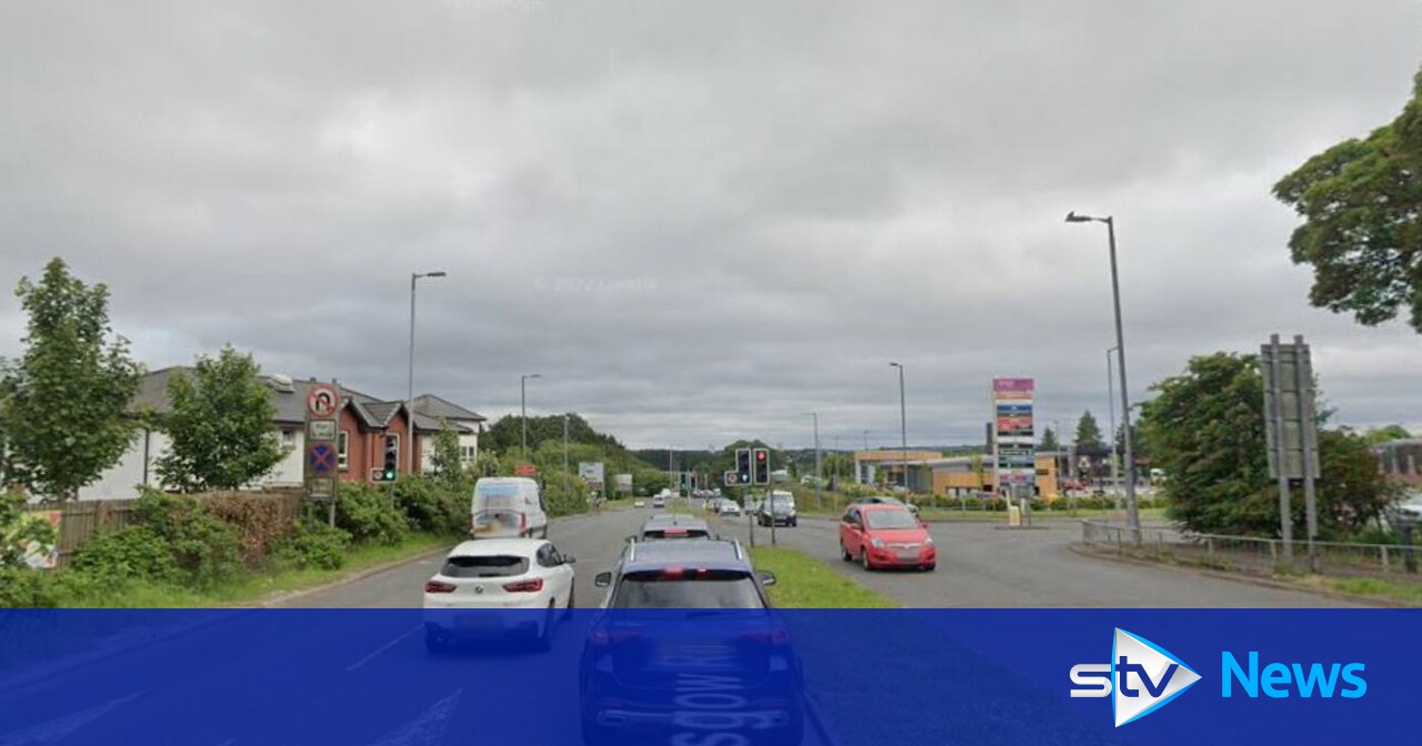 Cyclist seriously injured in hospital after being hit by car on A749 in ...