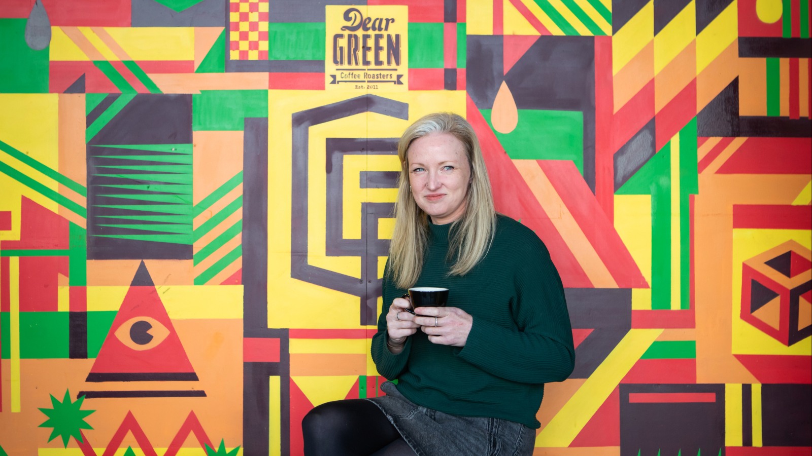 Lisa Lawson is the founder of Dear Green Coffee Roasters in Glasgow’s east end.