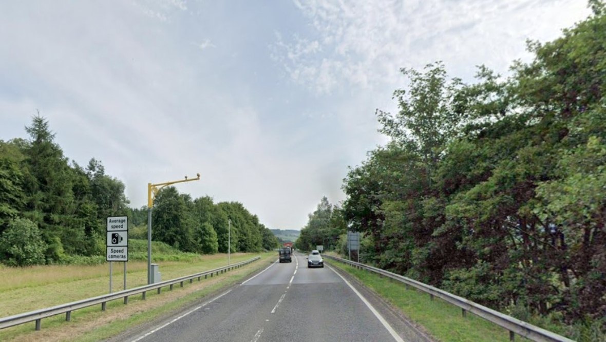 Two in hospital after rush hour crash shuts down A9 near Pitlochry for three hours