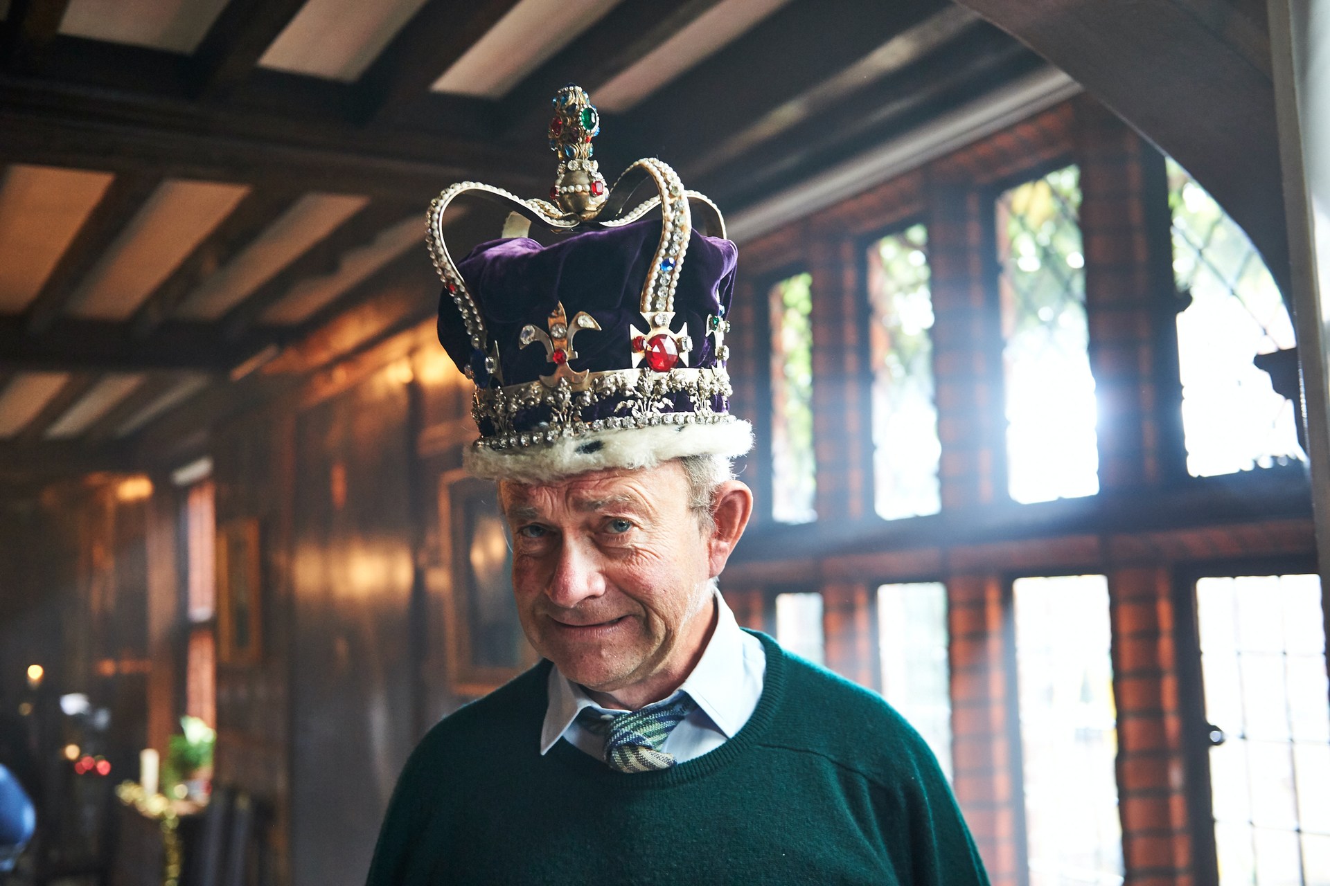 Harry Enfield as Charles ahead of The Windsors comedy show returning for the coronation.