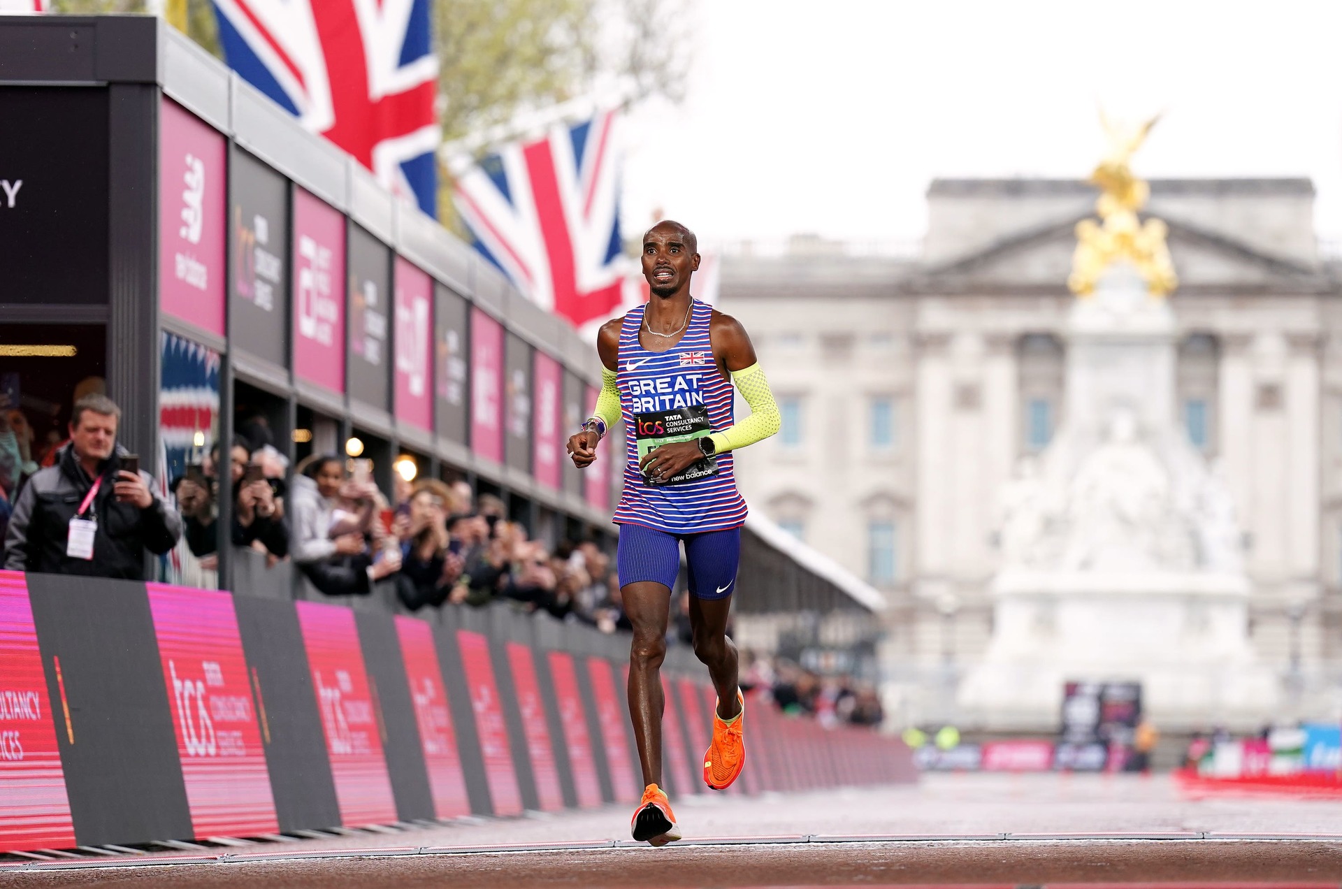 Sir Mo Farah finished ninth in his last London Marathon (Photo by John Walton/PA)