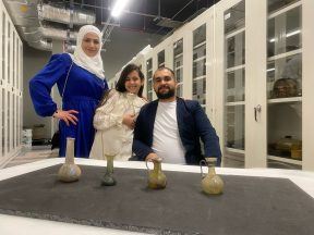 Syrian family work alongside Paisley Museum to tell story of 2,000 year old glass collection