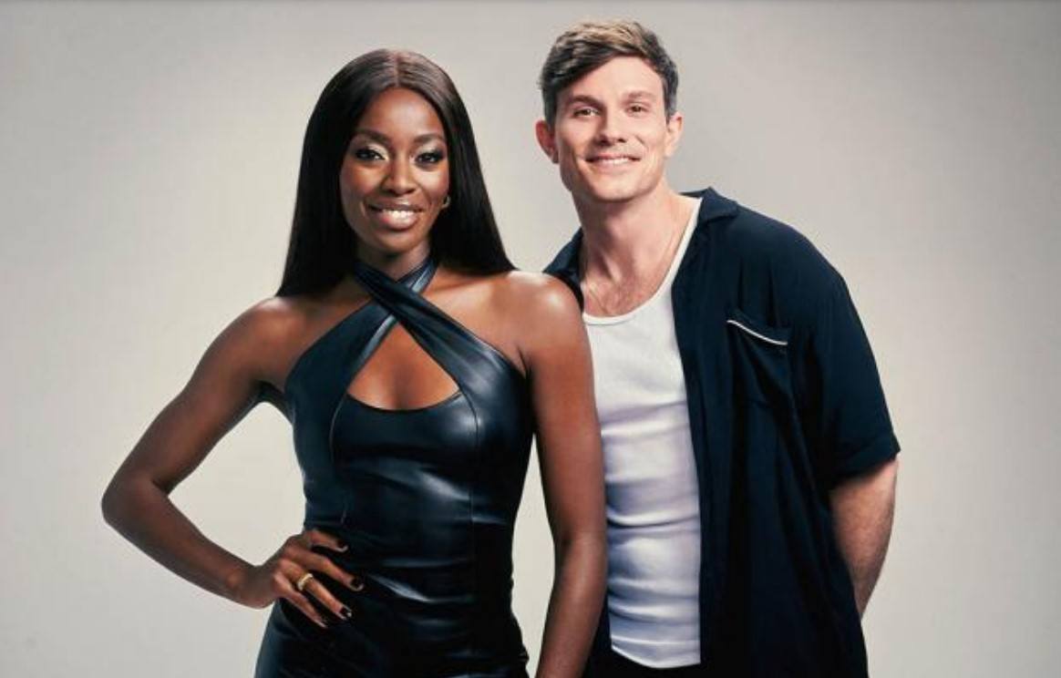 New hosts for the forthcoming series of Big Brother and its companion show - AJ Odudu and Will Best