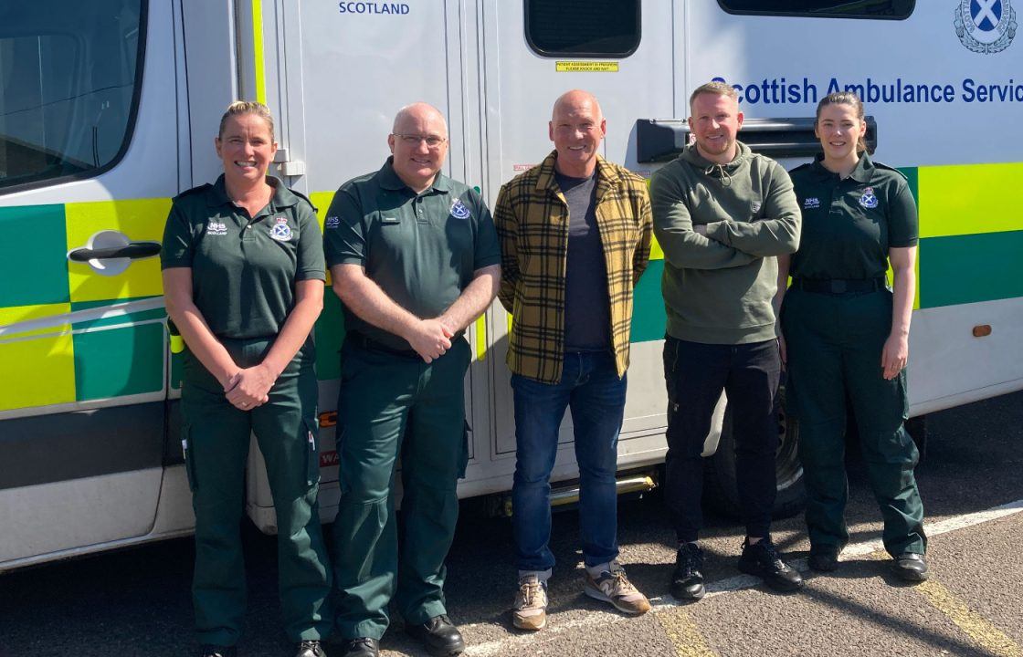 Squash player who had cardiac arrest after ‘best’ game in Dundee reunited with life saving crew
