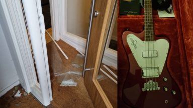 Leith recording studio Secret Basement broken into and two ‘unique and expensive’ bass guitars stolen