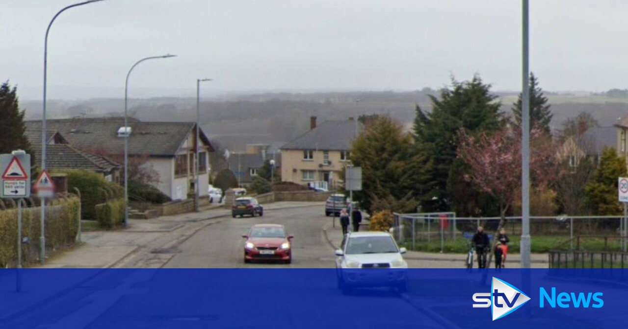 Motorcyclist rushed to hospital after crash with police van in Aberdeen ...