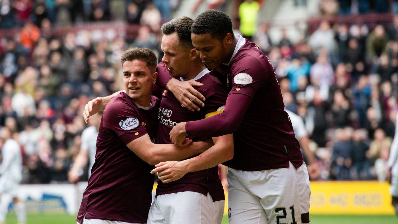 Hearts end losing run with emphatic win over Ross County