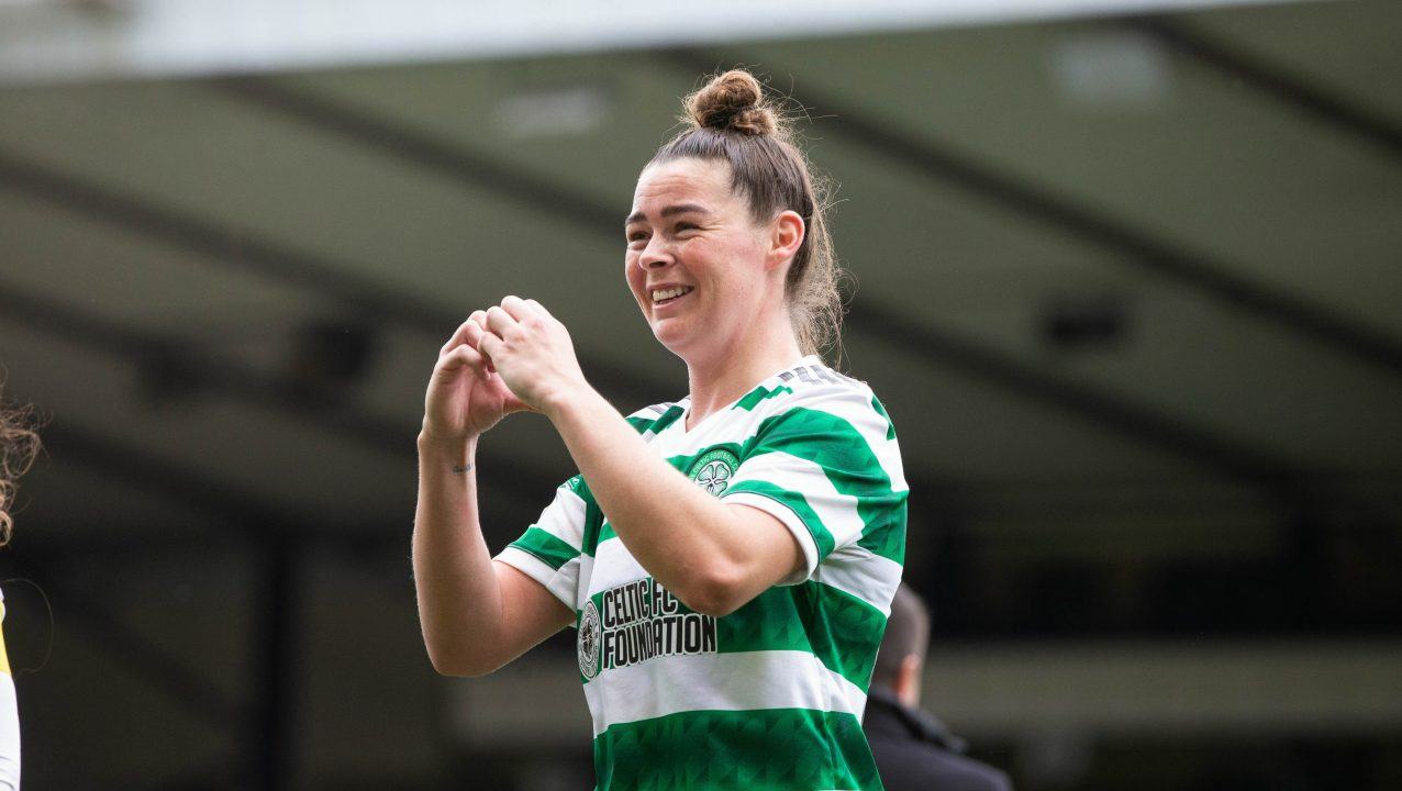 Natasha Flint strikes for Celtic to set up Old Firm cup final