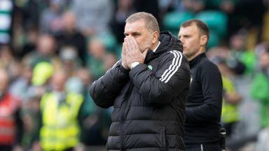 Ange Postecoglou rues loss of composure as Celtic’s run ends against Motherwell