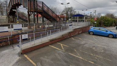 Suspect arrested and charged after woman and man attacked on Bellshill train station platform