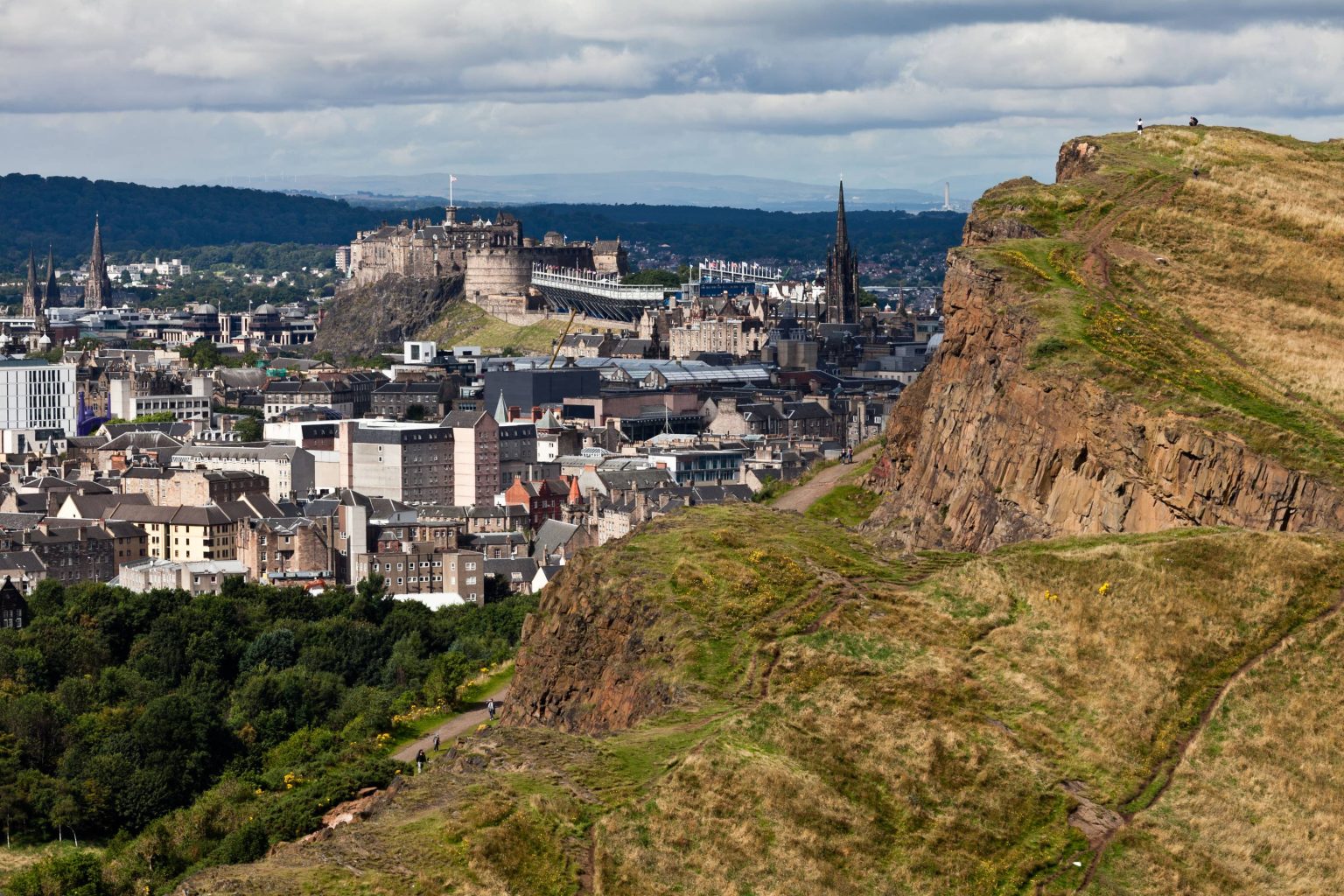 Accused ‘arm In Arm With Pregnant Wife Before Her Death Arthurs Seat