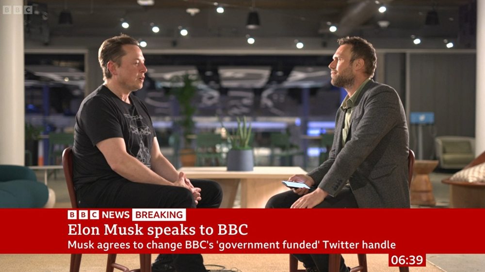 Elon Musk says BBC's 'government-funded media' Twitter tag will be updated  | STV News