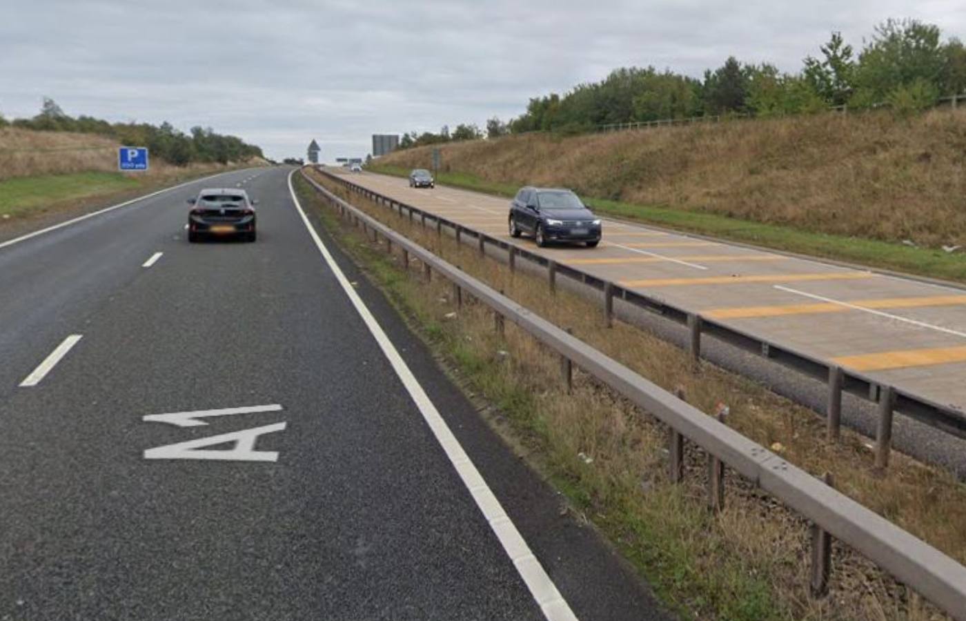 Car which struck woman who later died on A1 dual carriageway 'did not ...