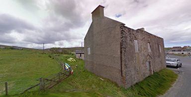 Historic C-listed building on Shetland Island of Yell recommended for demolition over safety fears