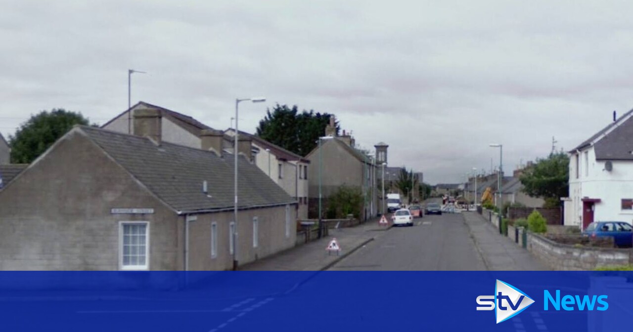 Elderly woman taken to hospital after car lands on its roof in Angus ...