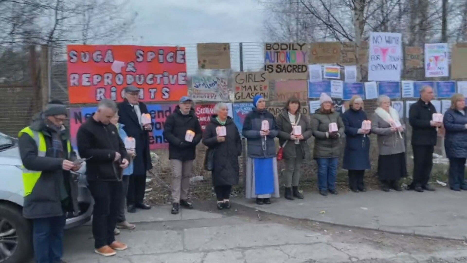 Anti-abortion protest.